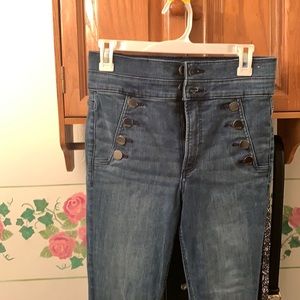 Express high waisted jeans